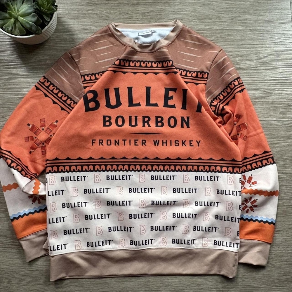 Men's Orange Sweater